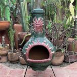 cheminée mexicaine el brasero barbecue en terre cuite el brasero